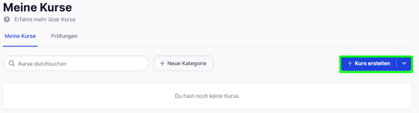 Memberspot Kurs erstellen
